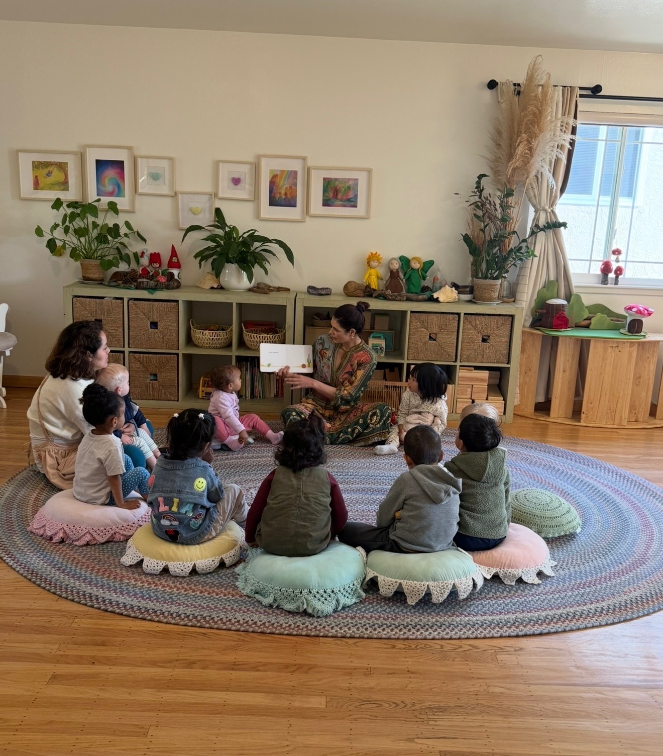 A moment from daily life at Sunflower Garden Nursery School