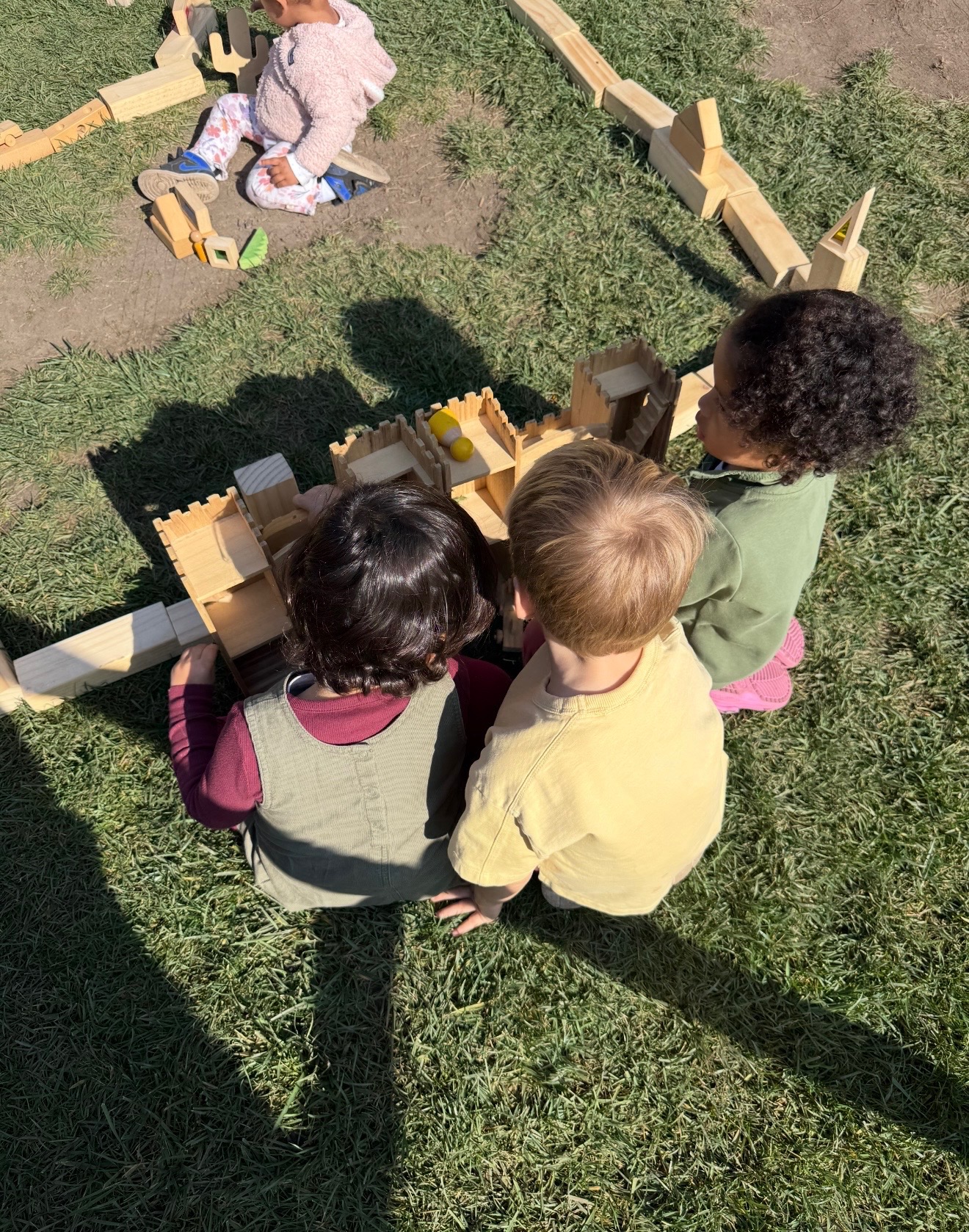 A moment from daily life at Sunflower Garden Nursery School