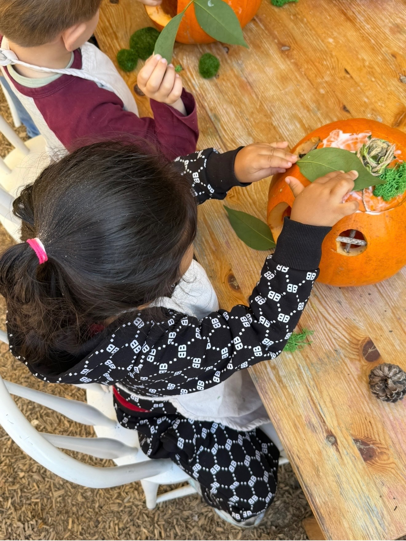 A moment from daily life at Sunflower Garden Nursery School