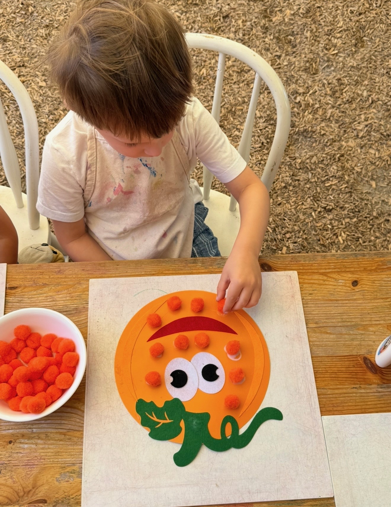 A moment from daily life at Sunflower Garden Nursery School