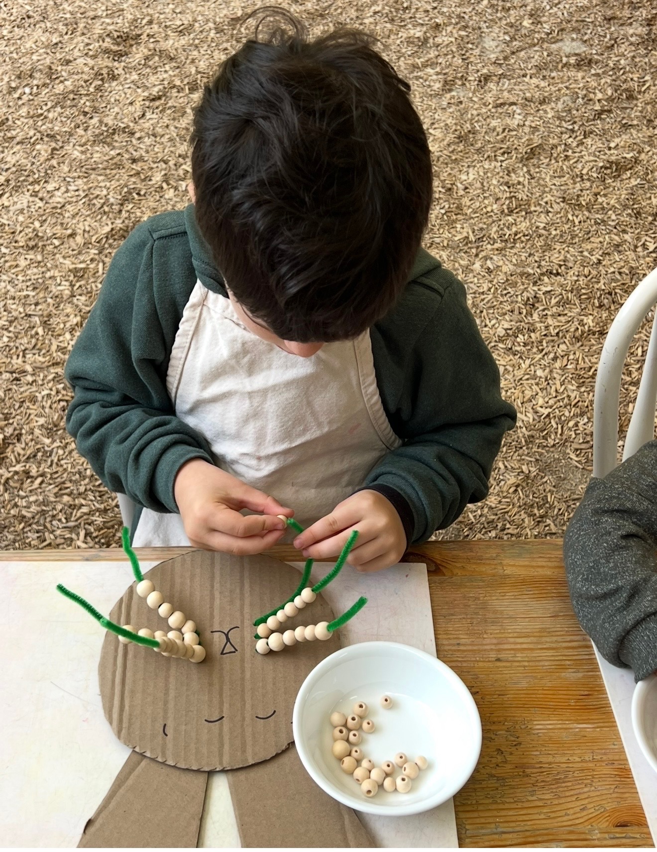 A moment from daily life at Sunflower Garden Nursery School