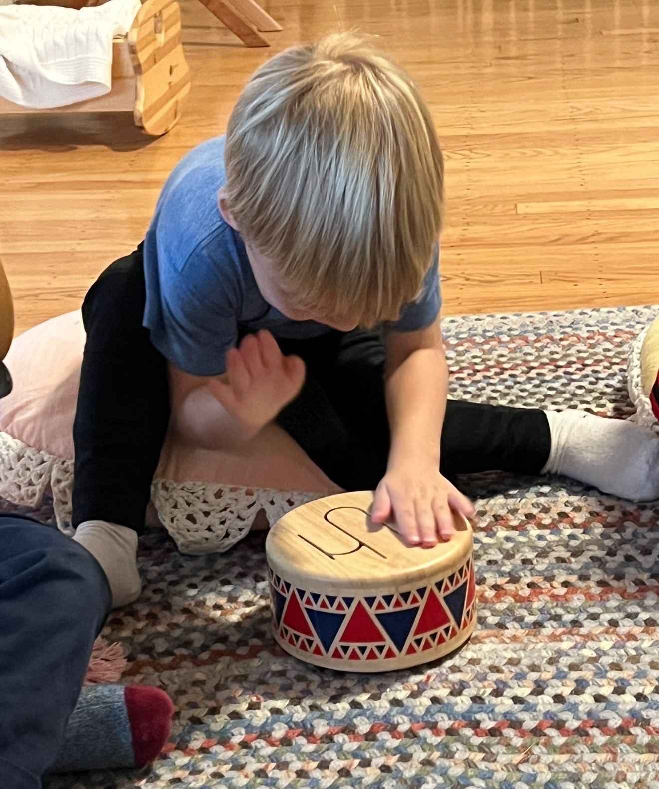 A moment from daily life at Sunflower Garden Nursery School