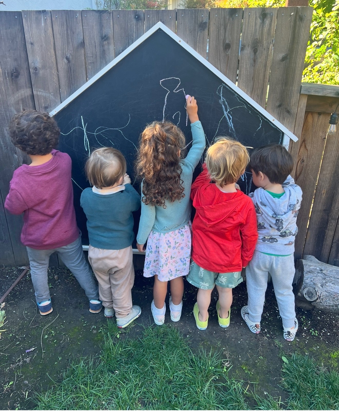 A moment from daily life at Sunflower Garden Nursery School