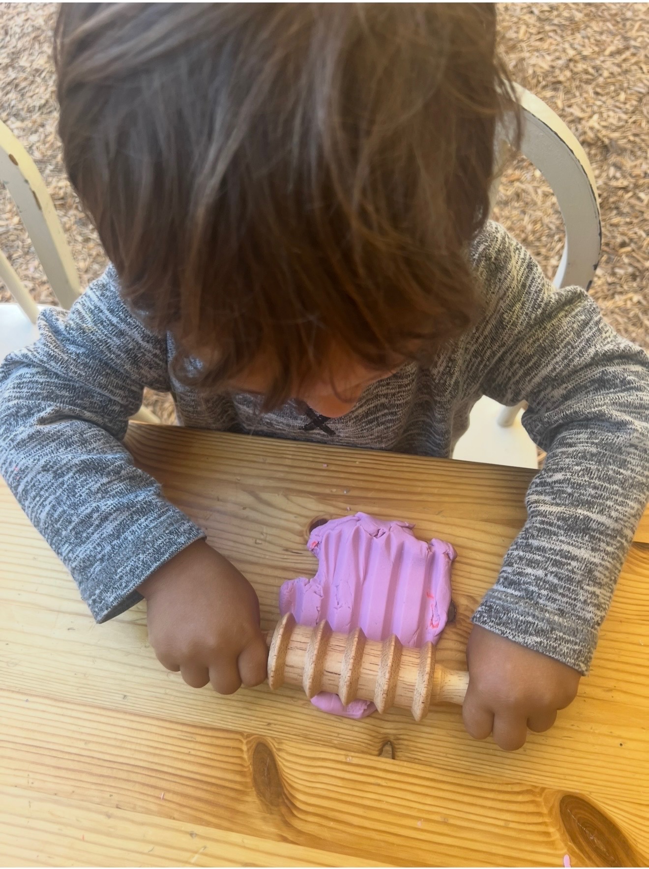A moment from daily life at Sunflower Garden Nursery School