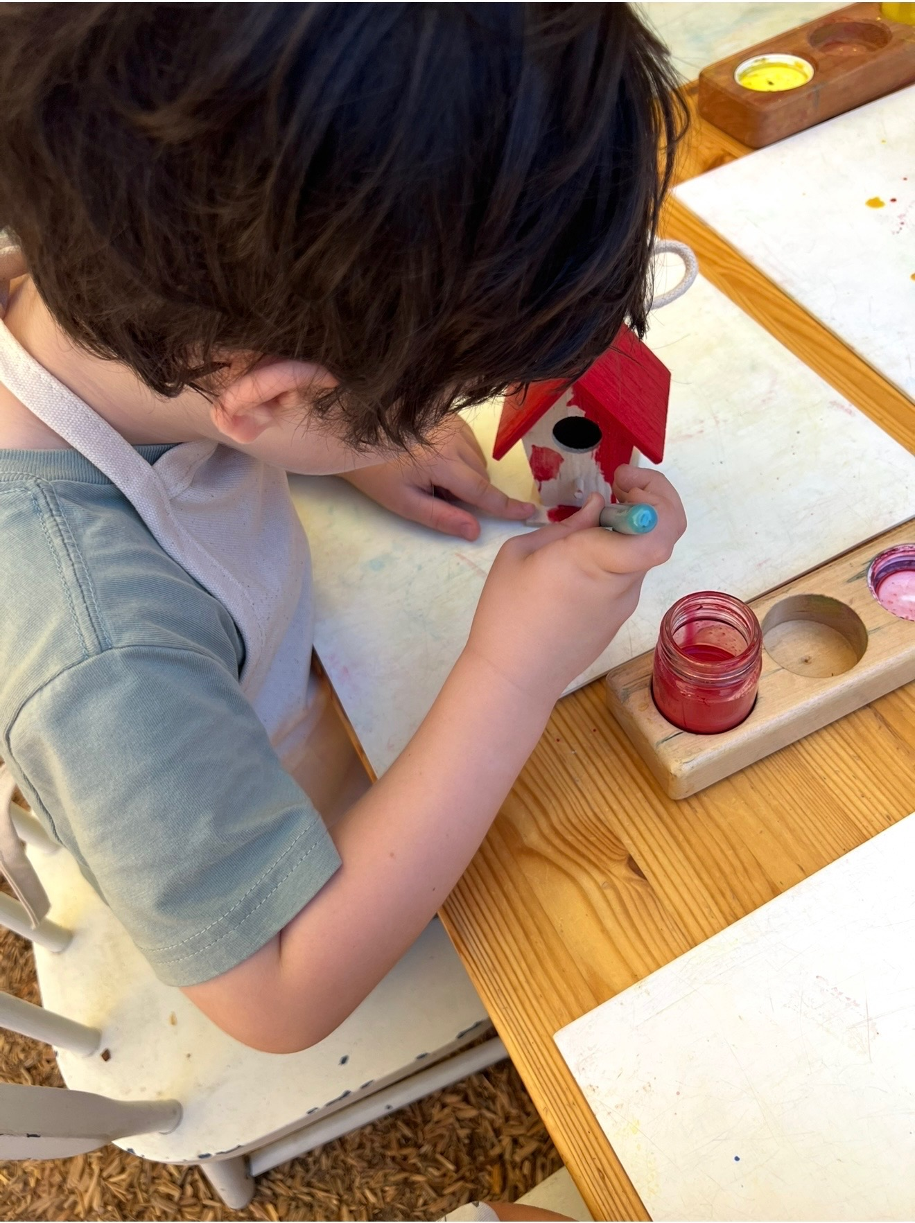A moment from daily life at Sunflower Garden Nursery School