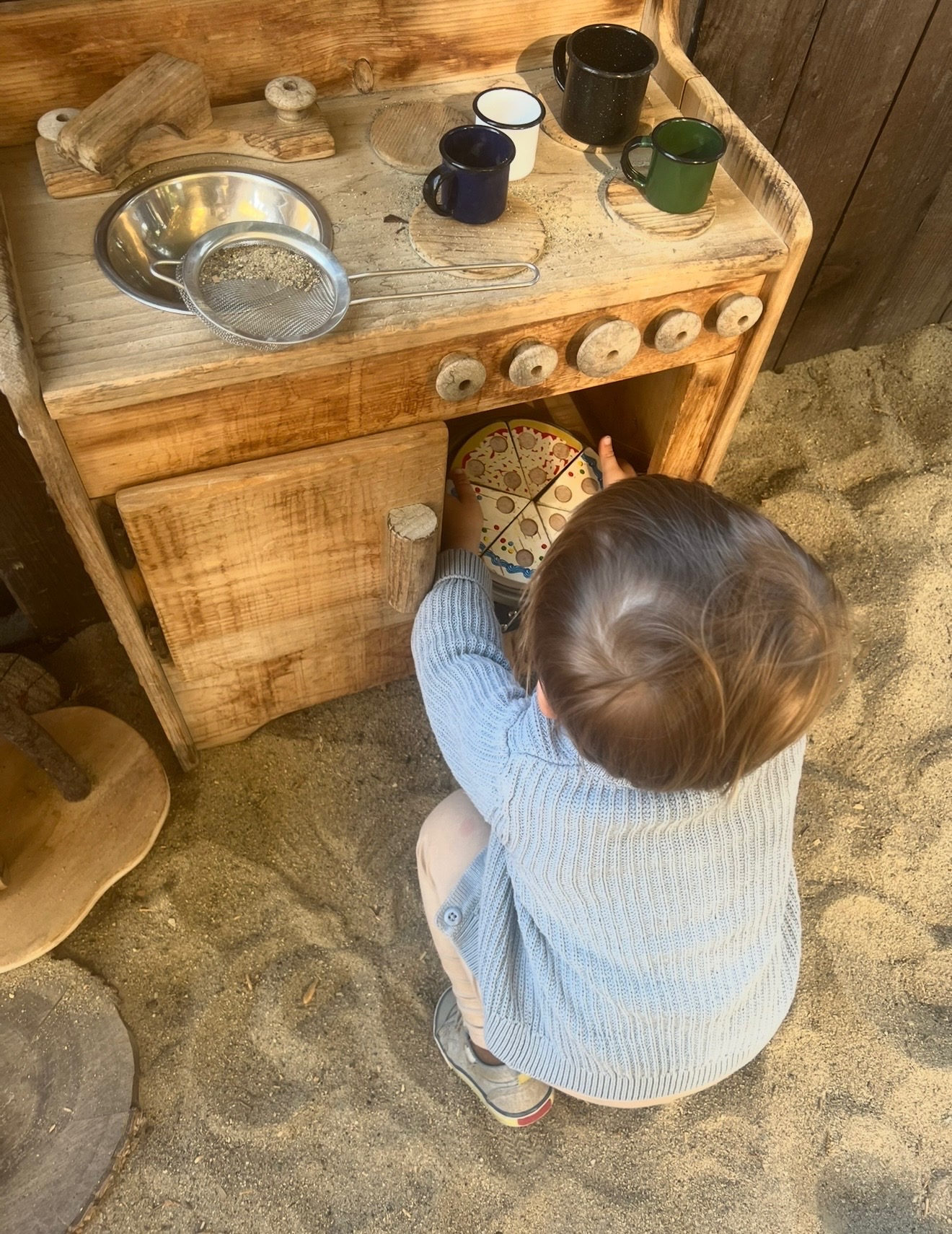 A moment from daily life at Sunflower Garden Nursery School