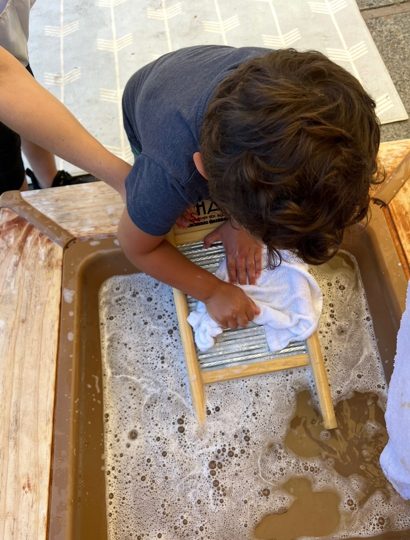 A moment from daily life at Sunflower Garden Nursery School