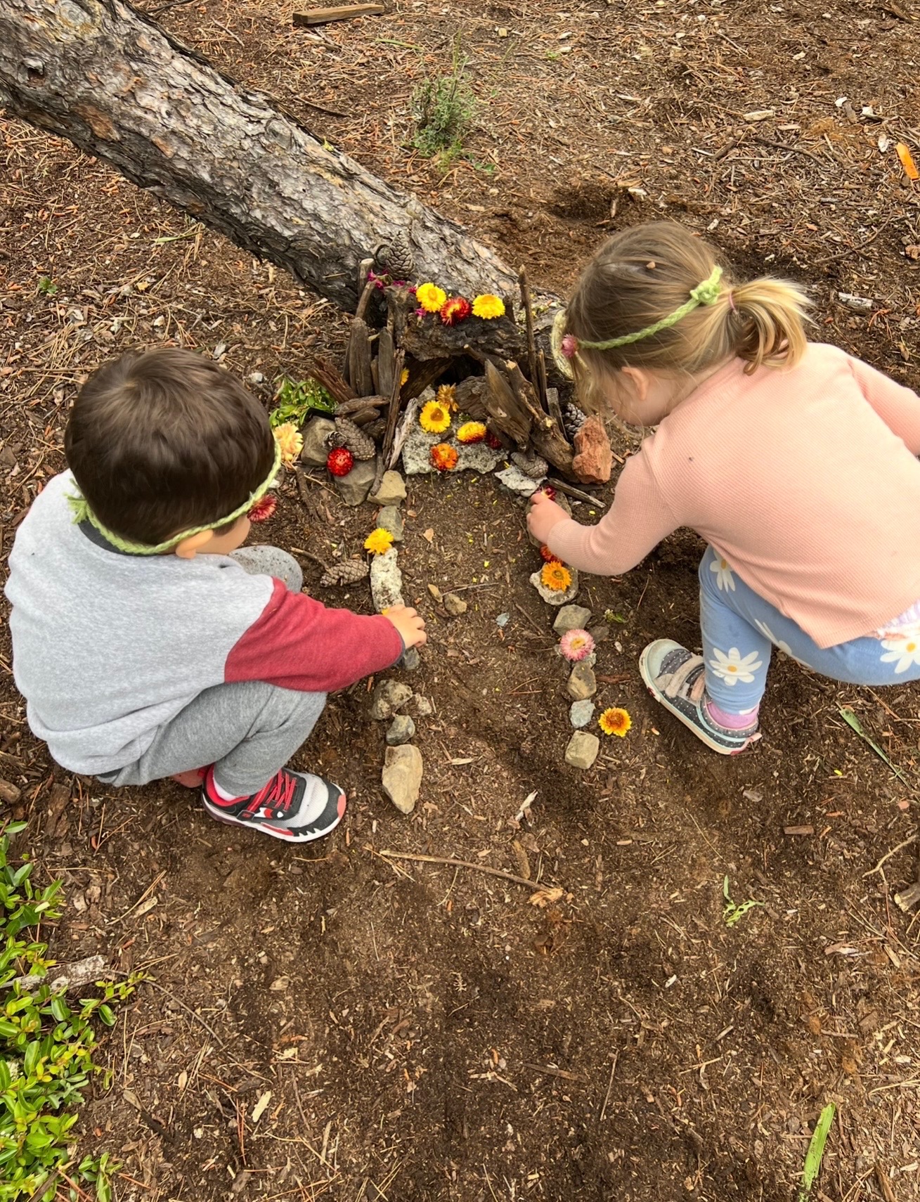 A moment from daily life at Sunflower Garden Nursery School