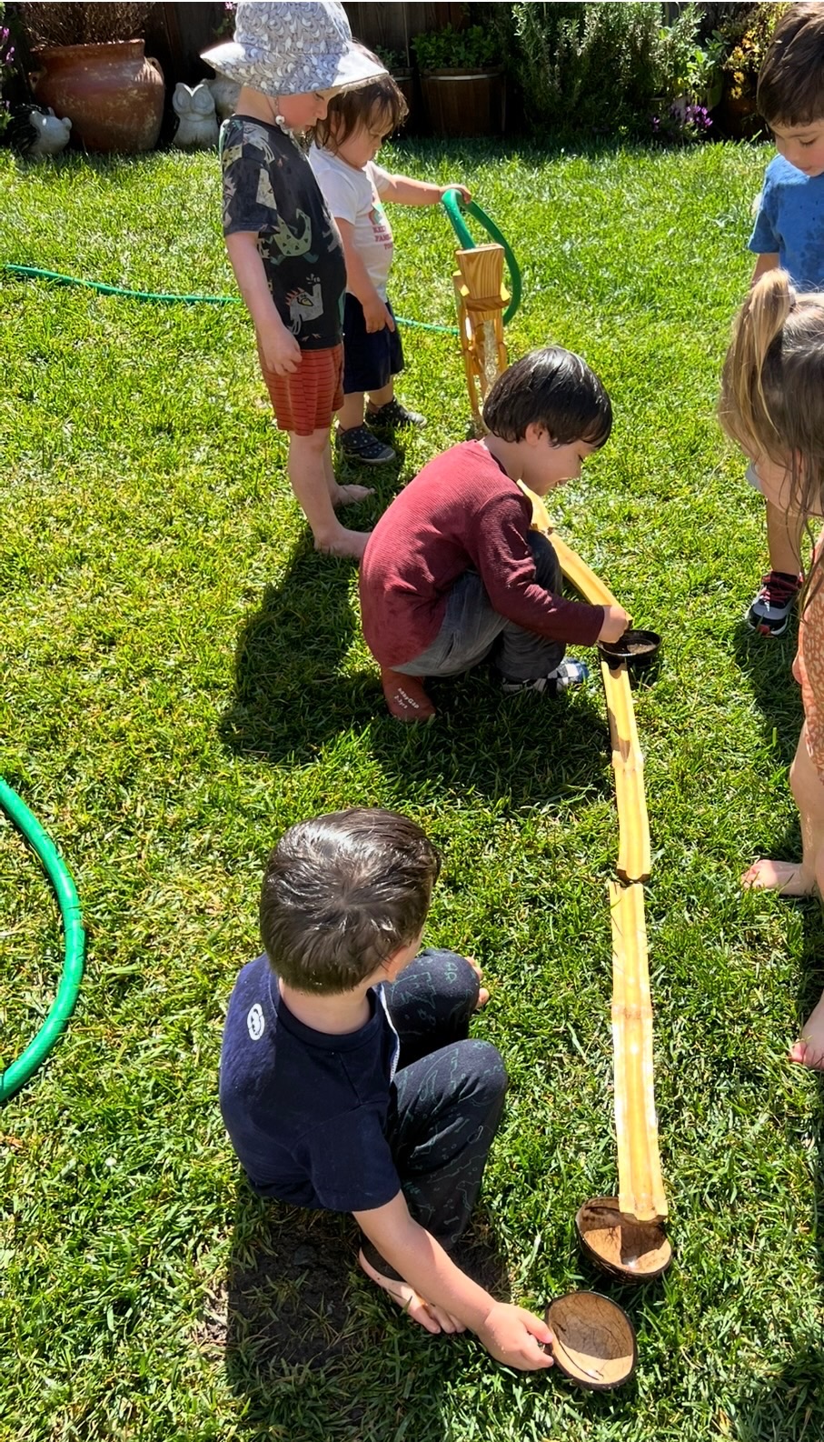 A moment from daily life at Sunflower Garden Nursery School